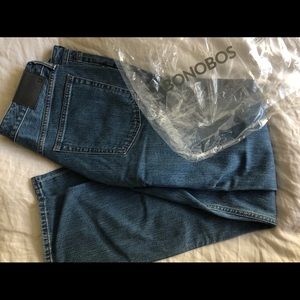 Bonobos slim cascade vintage wash jeans